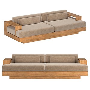 CAPE TOWN TEAK MODULAR DAYBED