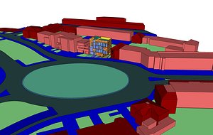 Double House MVRDV Architects 3D model