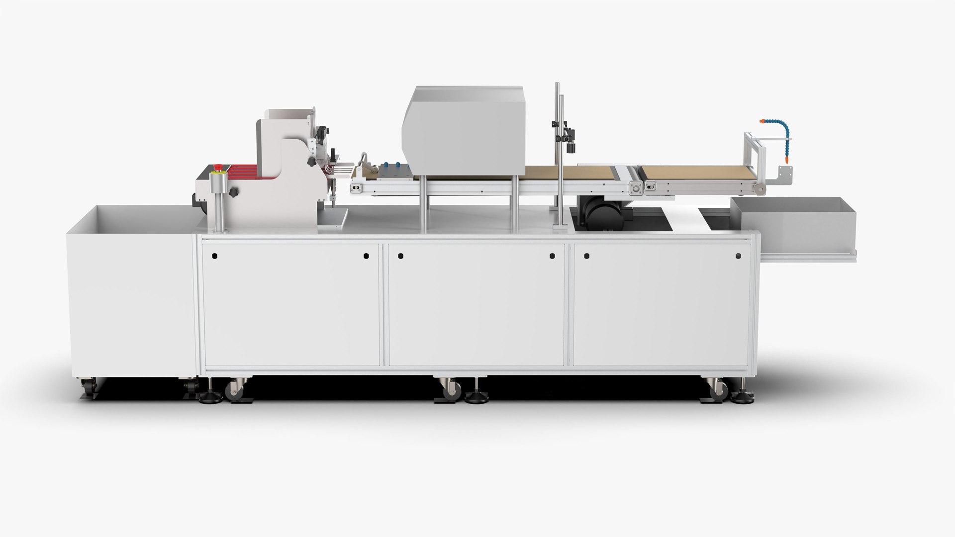 3D Automatic Carton QR Code Visual Inspection Assembly Line ...