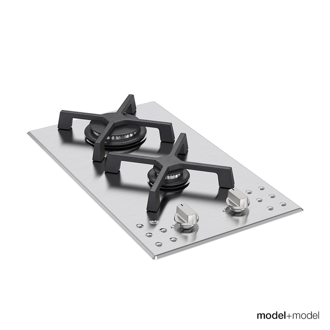 3d Model Barazza Gas Cooktops