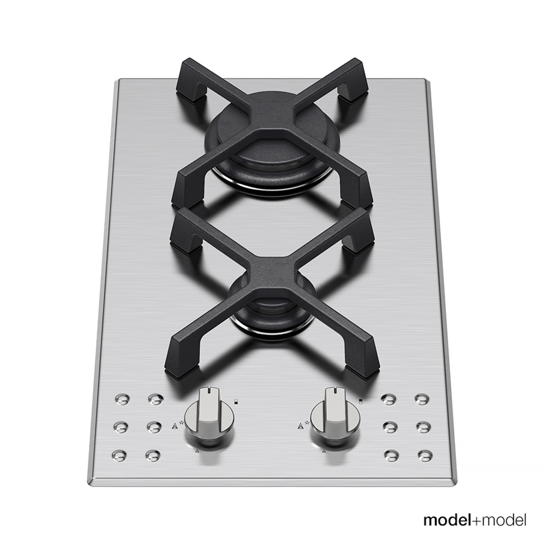 3d model barazza gas cooktops