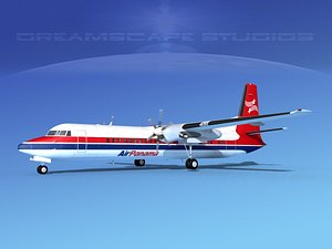 3d fokker aircraft