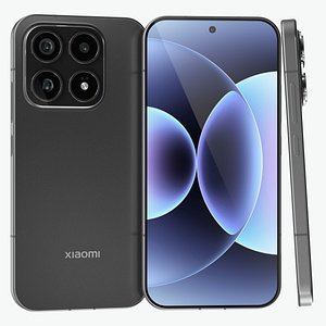 3D Xiaomi 17 Black model