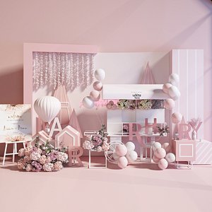 Wedding Group Photo 3D model