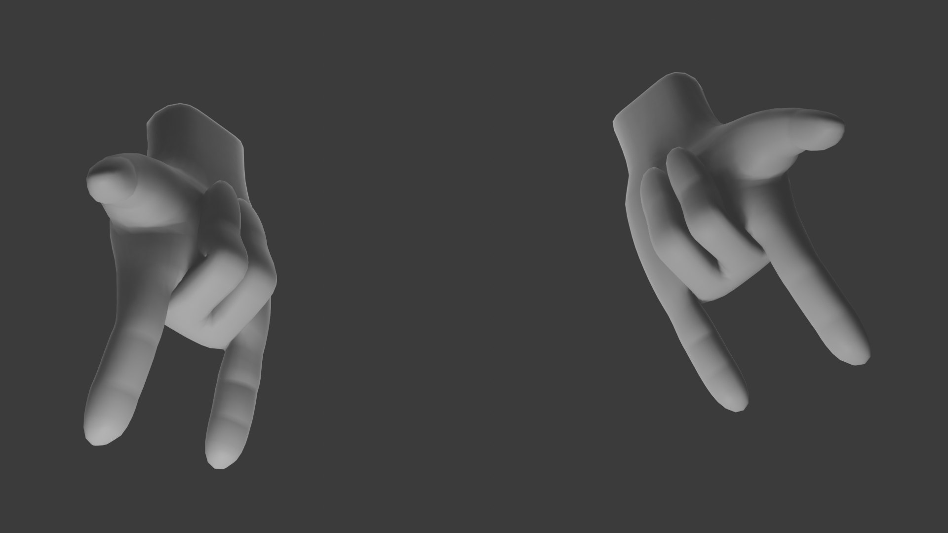 Stylized Base Hands 3D Model - TurboSquid 2224394