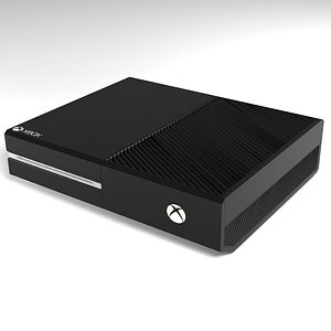 3d model microsoft xbox console games