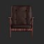 Leather and Wood Chair