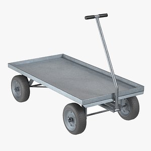 Industrial Trolley 3D model