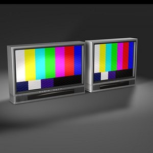 tv hdtv 3d c4d