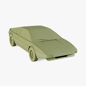 3D model Lotus Esprit 1975