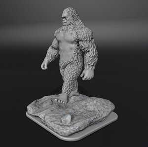 Sasquatch Bigfoot 3D model