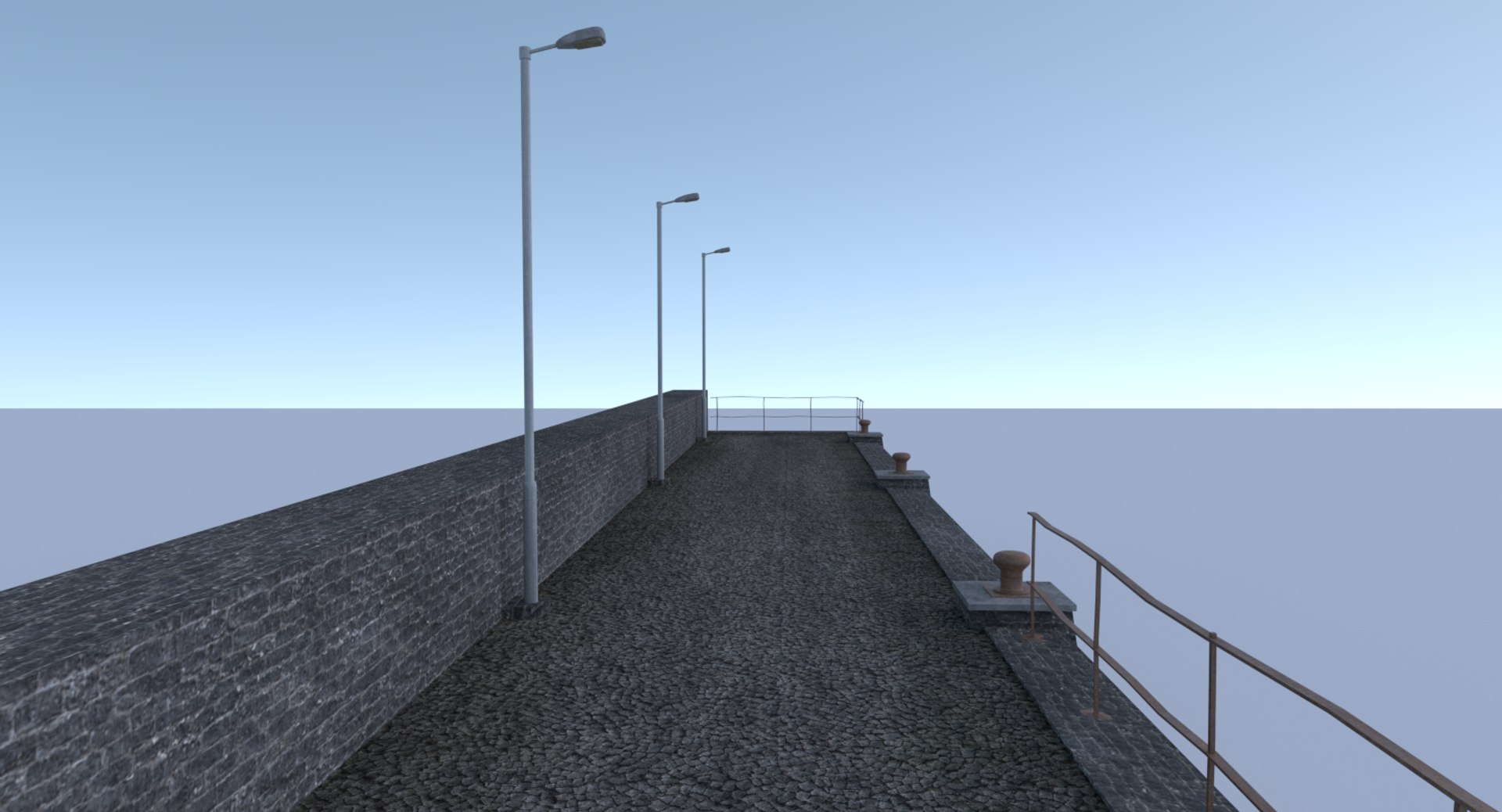 3D Model Pier Points Real - TurboSquid 1160559