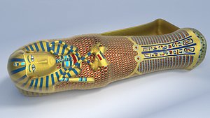 obj sarcophagus king tutankhamun -