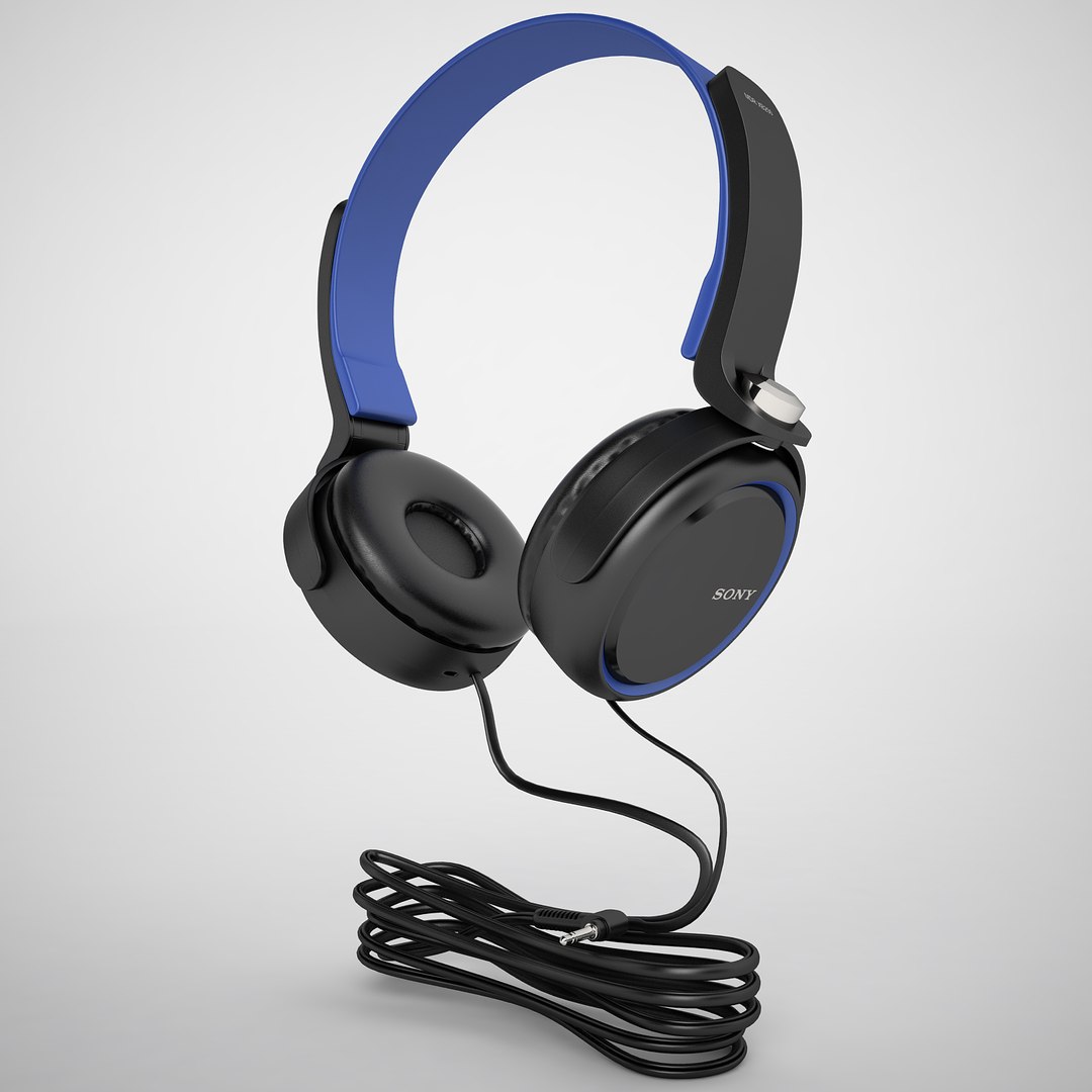 3d Sony Mdr-xb250