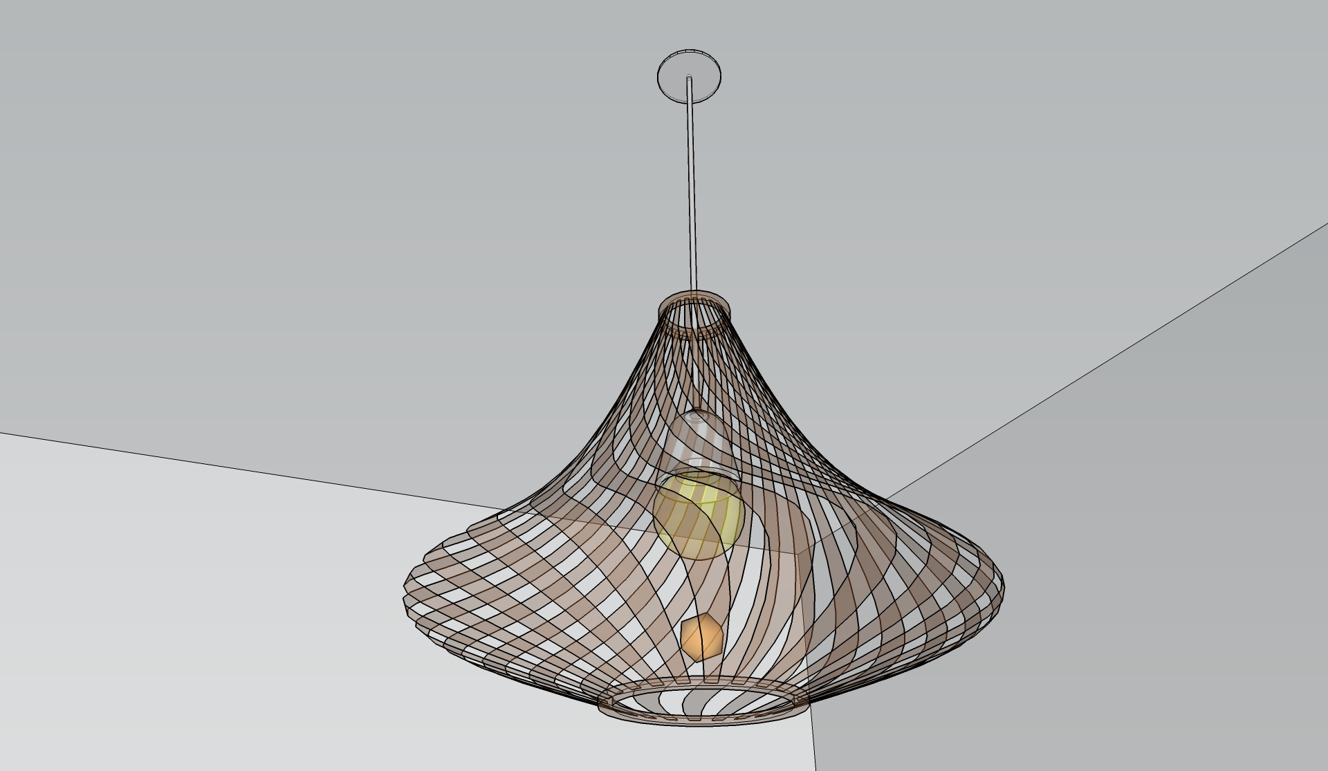 Lamp celing 3D - TurboSquid 1673322