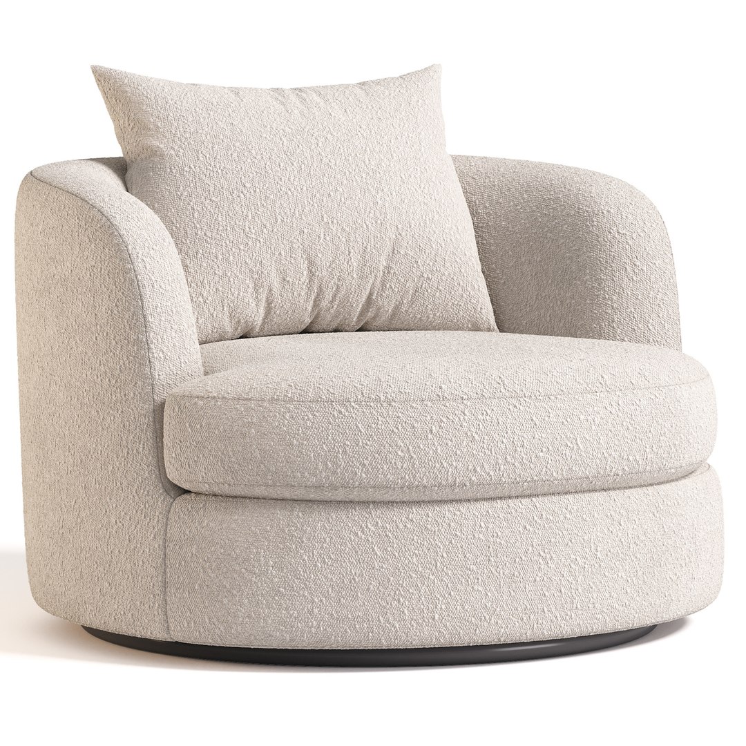3D Sofax Tiffany Upholstered Armchair - TurboSquid 2185805