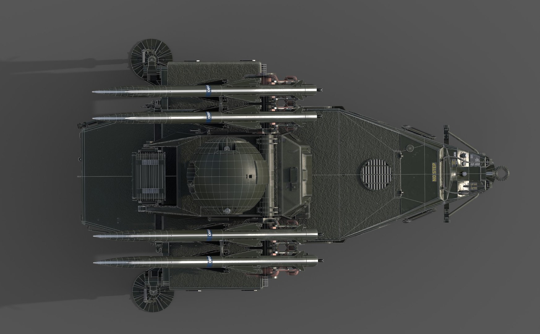 3D Rapier Misslie FSC - TurboSquid 2123952