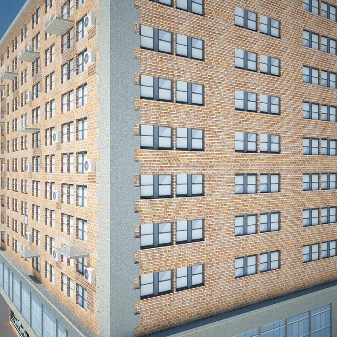 3d model building ready scene