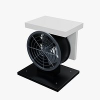 Roof Extractor Fan - Standard installation exterior