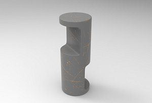 3D Laopy Stool model