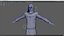 Medieval Priest Realistic Character Catholic Friar Model
