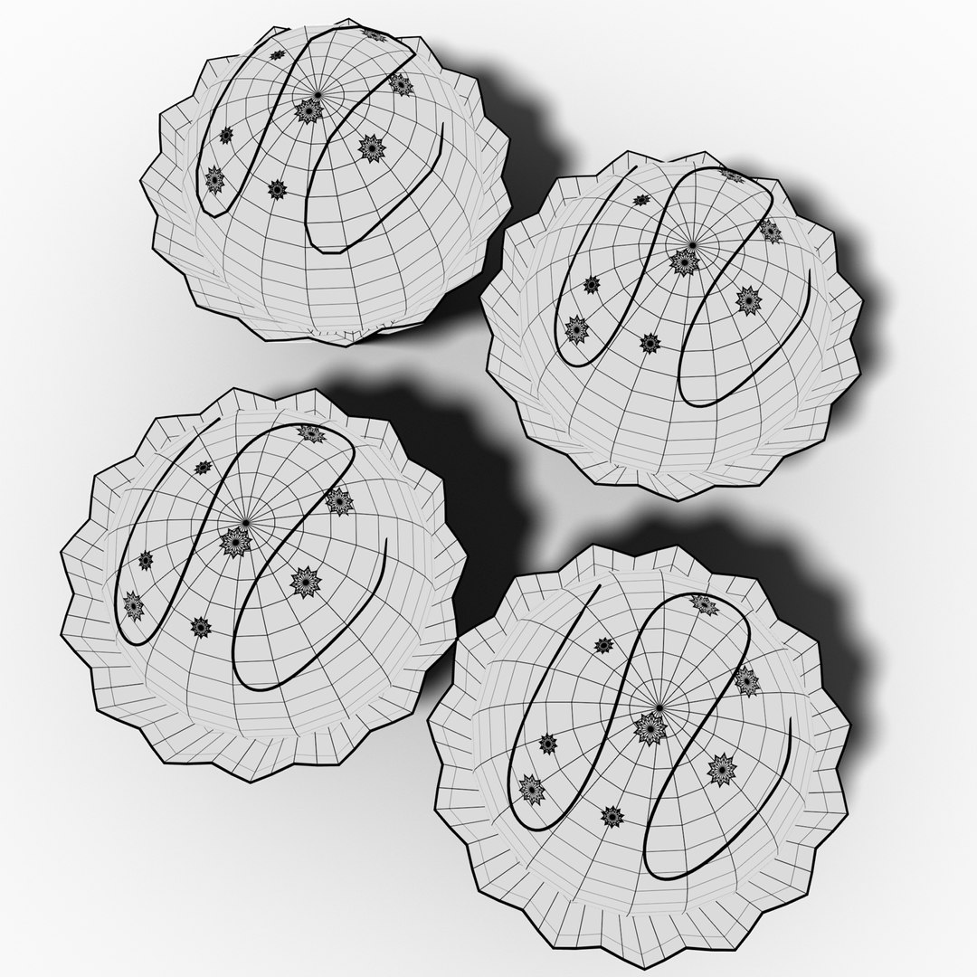 3D Chocolate Balls With Sprinkles TurboSquid 2092059