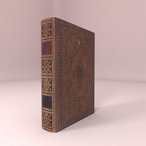 old book 3D model