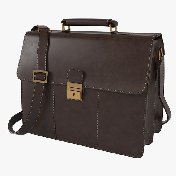 VISCONTI HULK Oiled Leather Briefcase – 40x30x13cm, Detachable Shoulder Strap, Multiple Pockets