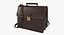 Visconti Apollo Oil Tanned Leather Briefcase