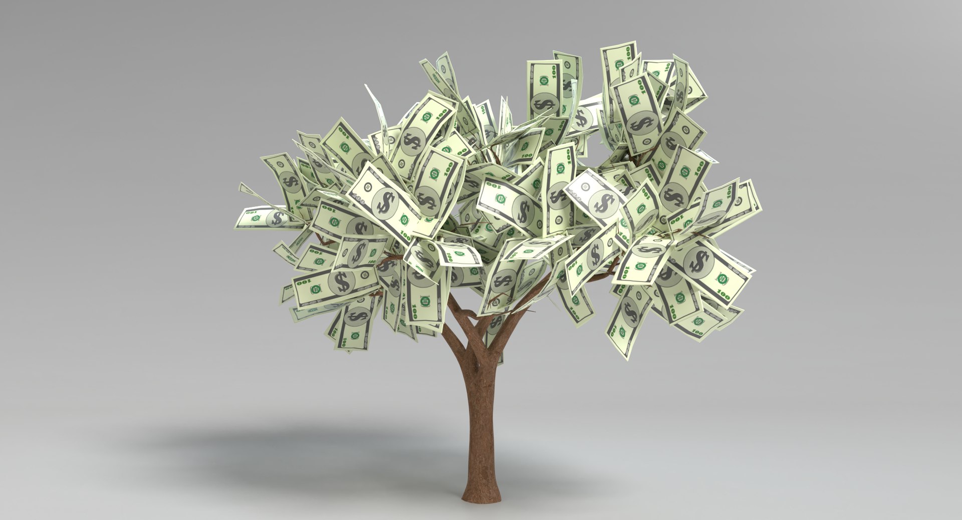 Money Tree 3D - TurboSquid 1289538