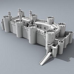 Conwy Castle untextured