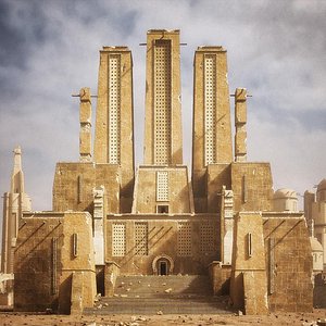 Anncient Temple 3D model