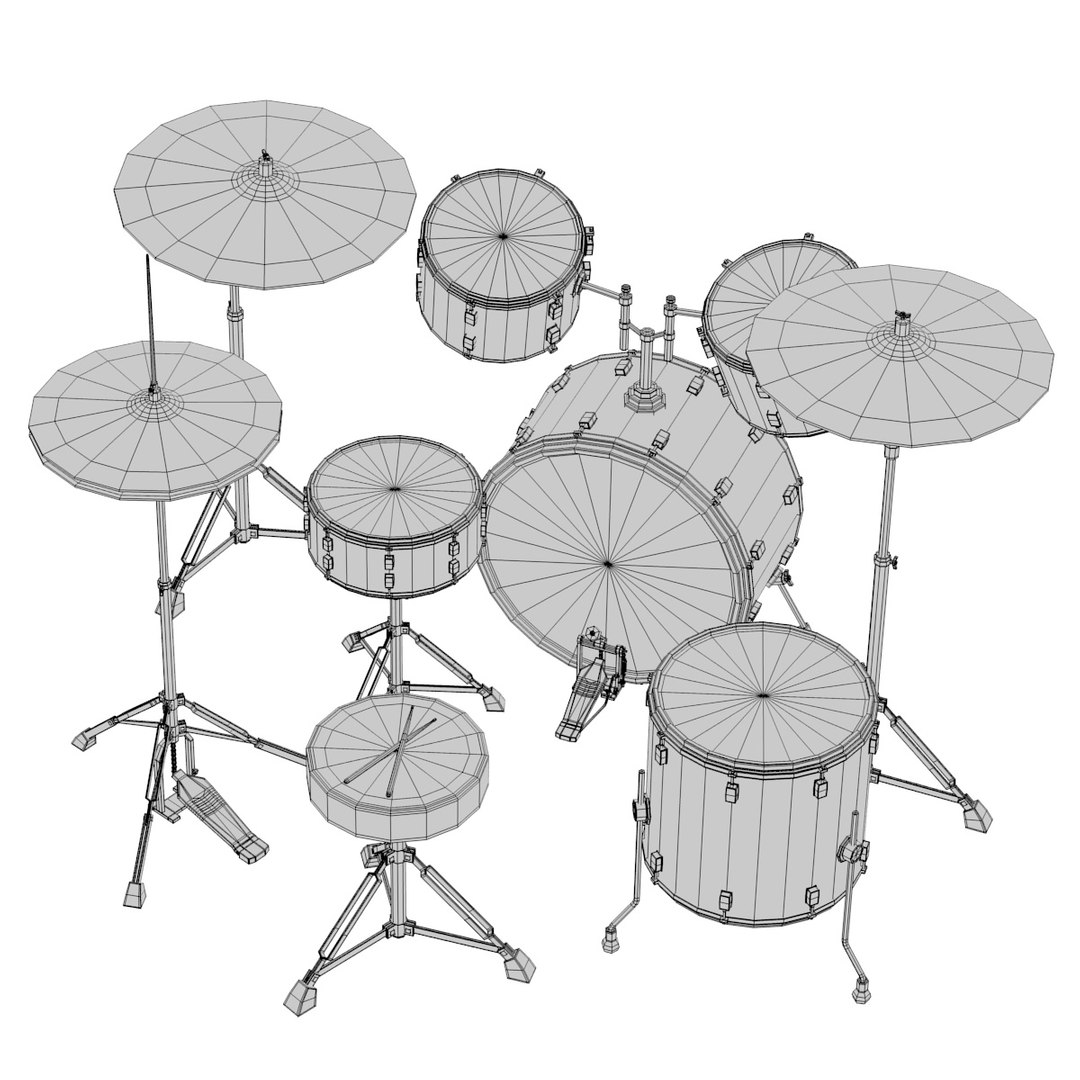 3d Drum Kit