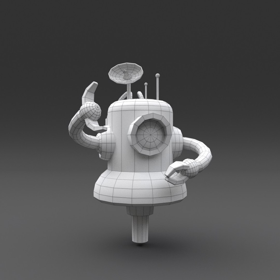 Robot Blender Rigged 3D - TurboSquid 1288415