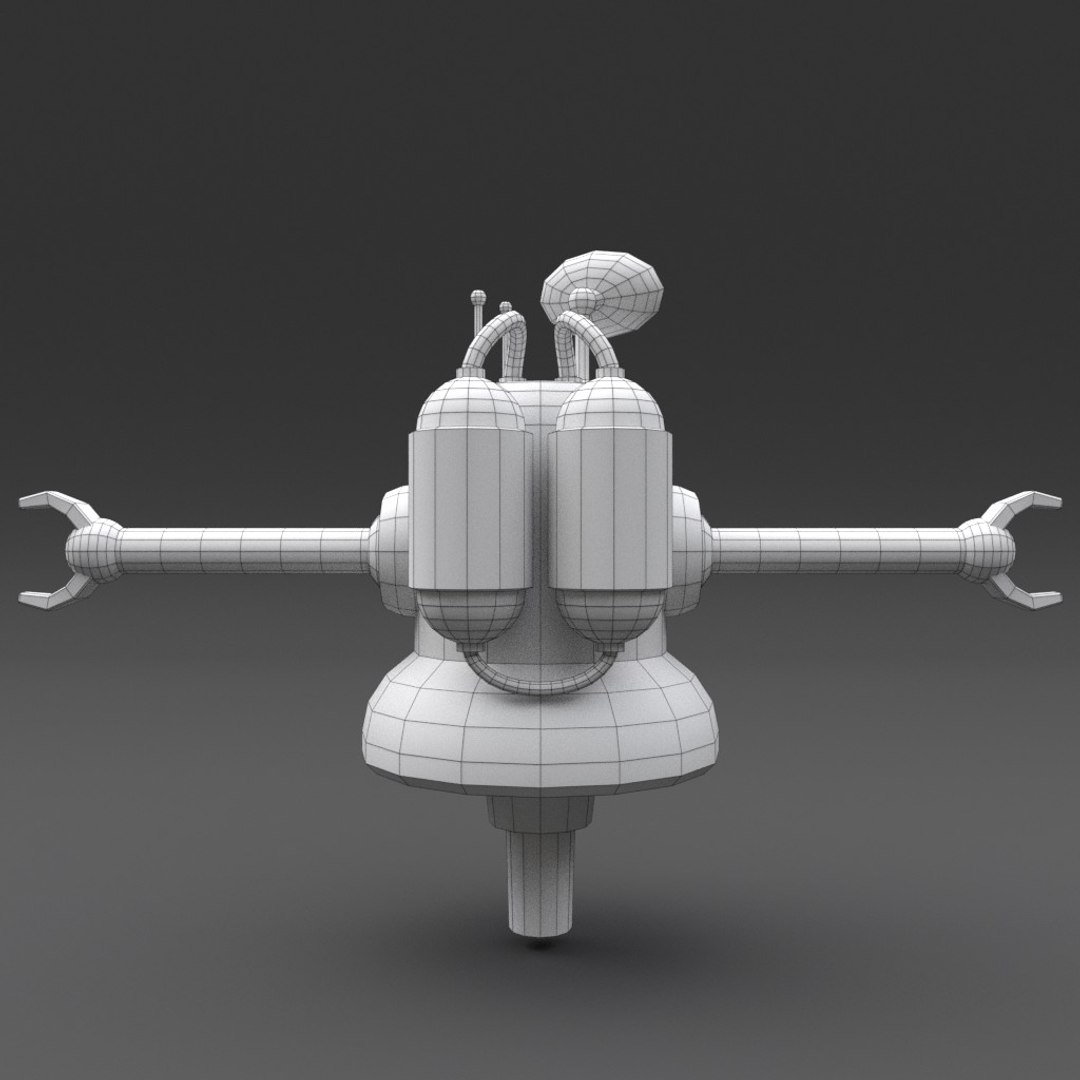 Robot Blender Rigged 3D - TurboSquid 1288415