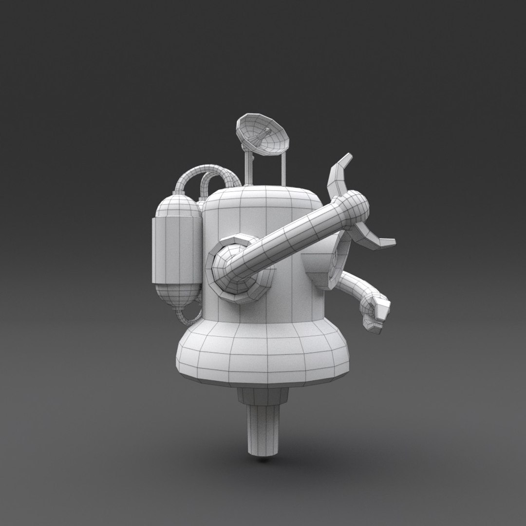 Robot Blender Rigged 3D - TurboSquid 1288415