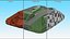 Tank MK 4 Female Green Rigged model