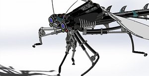 Dragonfly Robotic Model