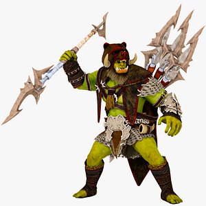 Armored Orc 3D model