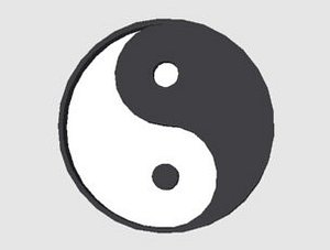free yin yang 3d model