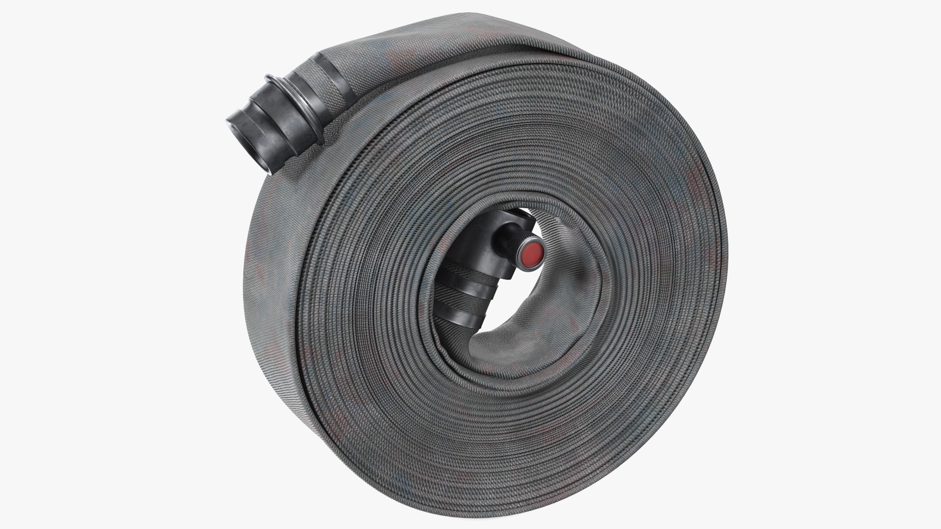 Fire Hose Used 3D model preview