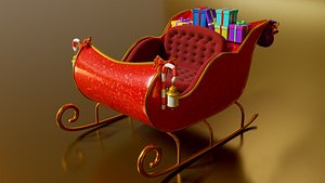 SleighModelV0102 3D model