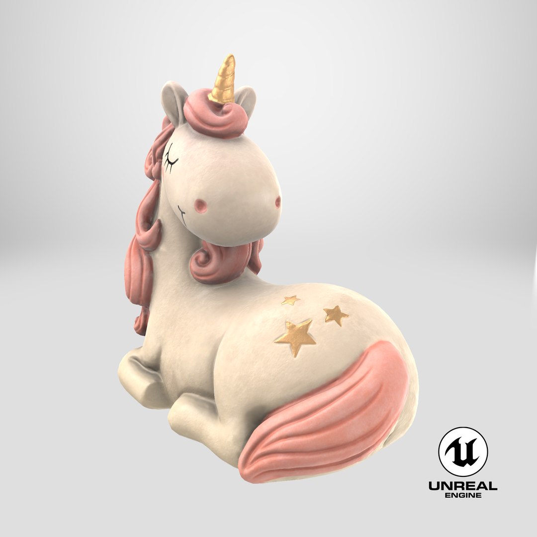 3D Unicorn Bank 01 A Model - TurboSquid 1898146