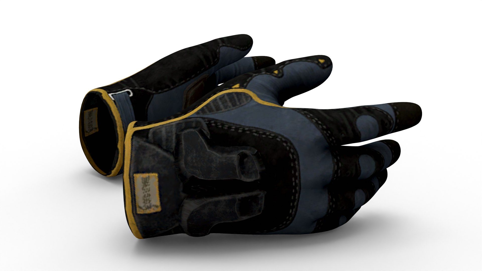 3D Combat Gloves 3D Model - TurboSquid 2213333