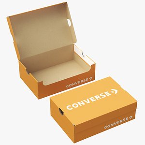 Detailed Empty Shoebox
