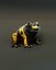 Cartoon-Frosch 3D-Modelle