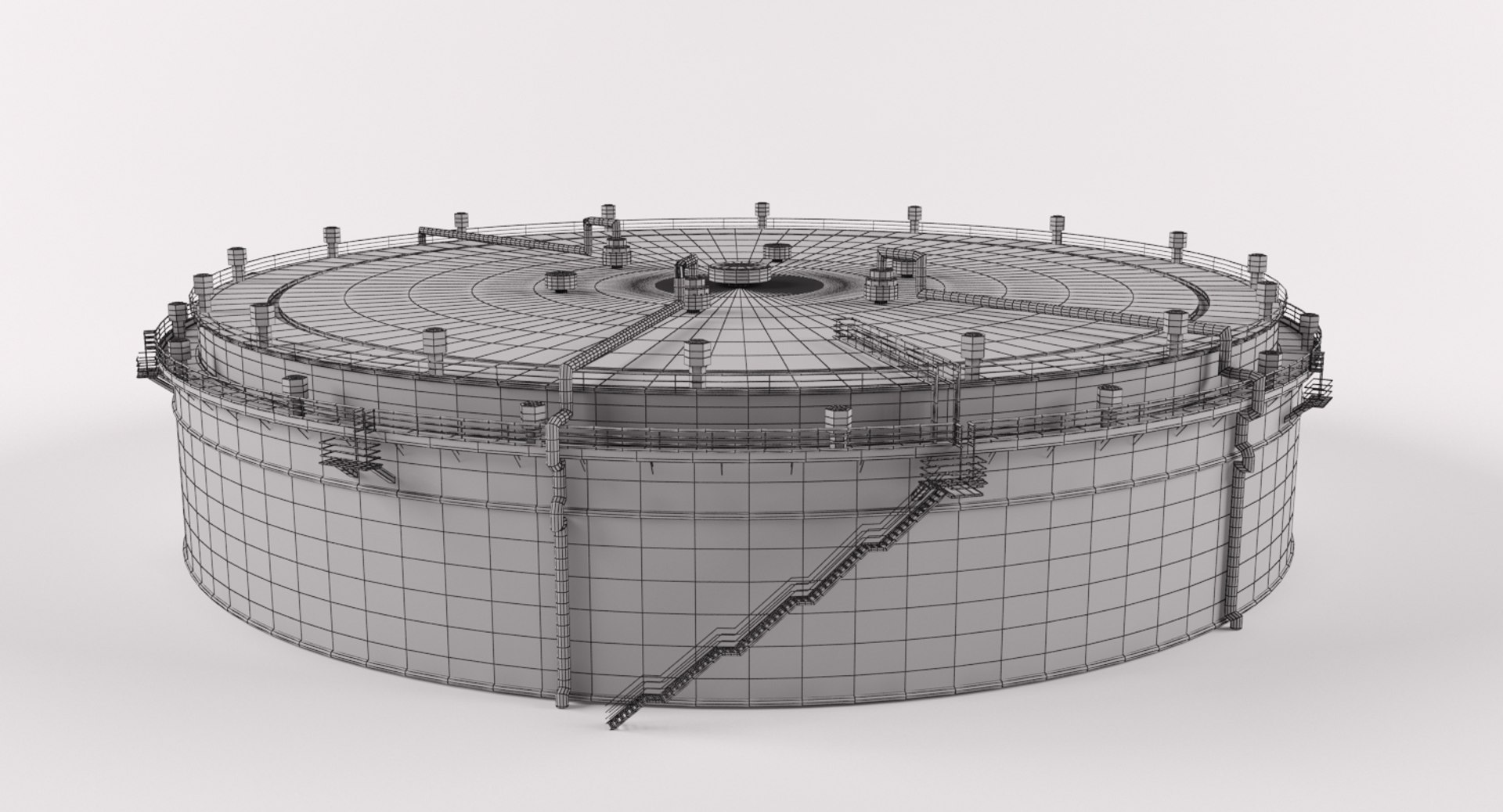 Oil Tank 3D Model - TurboSquid 1198633