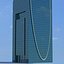 3d model of skyscraper