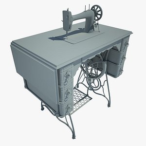 Antique Singer Sewing Machine 02