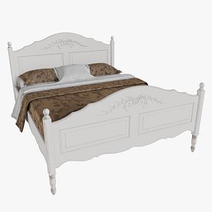 Bed 160x200 Marseille 3D model